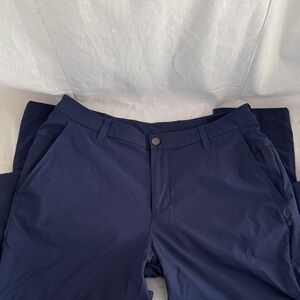 Lululemon men’s golf pants 33”x34” Navy Blue